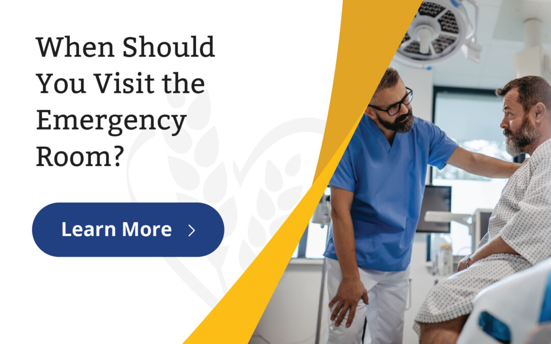 When to Go to the Emergency Room Vs. Urgent Care